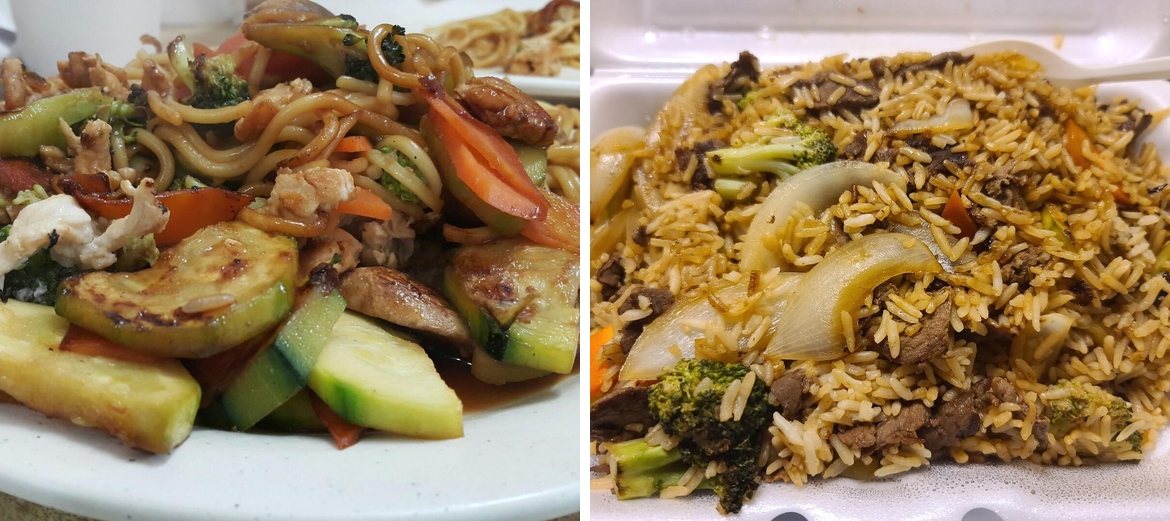 Hibachi Chinese Menu